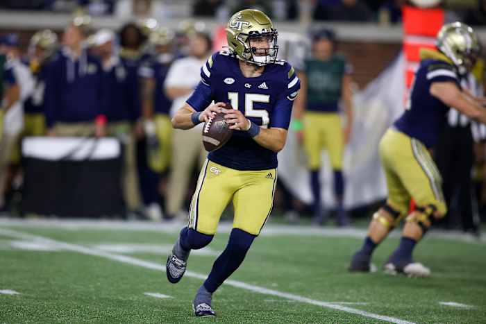 Georgia Tech quarterback Zach Gibson